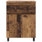 vidaXL Kozmetický stolík do kúpeľne Staré drevo 60 x 35 x 80 cm – Obrázok 5