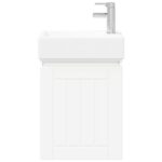 vidaXL Kúpeľňová skrinka s batériou Biela 45,5 x 25,5 x 84 cm – Obrázok 5