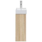 vidaXL Kúpeľňová skrinka s batériou Dub sonoma 40,5 x 22,5 x 62 cm – Obrázok 6