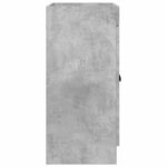 vidaXL Kúpeľňová skrinka pod umývadlo Betónovo sivá 56 x 37,5 x 81 cm – Obrázok 5