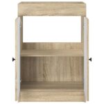 vidaXL Kúpeľňová skrinka pod umývadlo Dub sonoma 78,5 x 37,5 x 81 cm – Obrázok 4