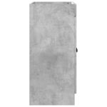 vidaXL Kúpeľňová skrinka pod umývadlo Betónovo sivá 56 x 37,5 x 81 cm – Obrázok 5