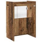 vidaXL Kúpeľňová skrinka pod umývadlo Staré drevo 56 x 37,5 x 81 cm – Obrázok 6