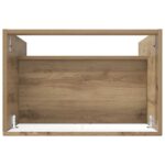 vidaXL Kúpeľňová skrinka pod umývadlo Dub artisan 56 x 37,5 x 81 cm – Obrázok 7