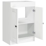 vidaXL Kúpeľňová skrinka pod umývadlo Biela 78,5 x 37,5 x 81 cm – Obrázok 4