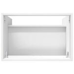 vidaXL Kúpeľňová skrinka pod umývadlo Biela 78,5 x 37,5 x 81 cm – Obrázok 7