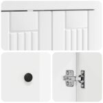 vidaXL Kúpeľňová skrinka pod umývadlo Biela 78,5 x 37,5 x 81 cm – Obrázok 8