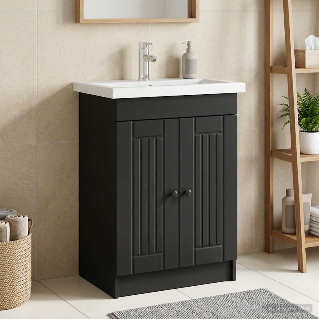 890045_1.jpg vidaXL Kúpeľňová skrinka pod umývadlo Čierna 78,5 x 37,5 x 81 cm – Obrázok 1