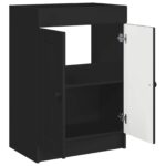 vidaXL Kúpeľňová skrinka pod umývadlo Čierna 78,5 x 37,5 x 81 cm – Obrázok 4