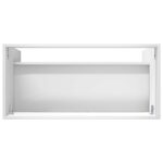 vidaXL Kúpeľňová skrinka pod umývadlo Biela 56 x 37,5 x 81 cm – Obrázok 7