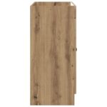 vidaXL Kúpeľňová skrinka pod umývadlo Dub artisan 56 x 37,5 x 81 cm – Obrázok 5