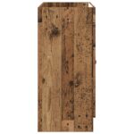 vidaXL Kúpeľňová skrinka pod umývadlo Staré drevo 78,5 x 37,5 x 81 cm – Obrázok 5