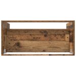 vidaXL Kúpeľňová skrinka pod umývadlo Staré drevo 78,5 x 37,5 x 81 cm – Obrázok 7