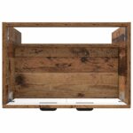 vidaXL Kúpeľňová skrinka pod umývadlo Staré drevo 56 x 37,5 x 81 cm – Obrázok 7