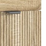 vidaXL Kúpeľňová skrinka pod umývadlo Dub sonoma 78,5 x 37,5 x 81 cm – Obrázok 8