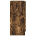vidaXL Kúpeľňová skrinka pod umývadlo Dymový dub 78,5 x 37,5 x 81 cm – Obrázok 5
