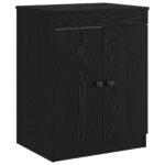 vidaXL Kúpeľňová skriňa Čierna 54 x 41 x 70 cm Kompozitné drevo – Obrázok 2