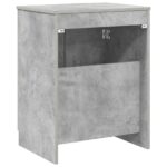 vidaXL Kúpeľňová skriňa Betónovo sivá 54 x 41 x 70 cm Kompozitné drevo – Obrázok 6