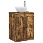 vidaXL Kúpeľňová skriňa Dymový dub 54 x 41 x 70 cm Kompozitné drevo – Obrázok 3