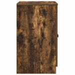 vidaXL Kúpeľňová skriňa Dymový dub 54 x 41 x 70 cm Kompozitné drevo – Obrázok 5