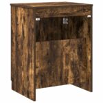 vidaXL Kúpeľňová skriňa Dymový dub 54 x 41 x 70 cm Kompozitné drevo – Obrázok 6