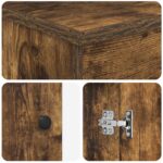 vidaXL Kúpeľňová skriňa Dymový dub 54 x 41 x 70 cm Kompozitné drevo – Obrázok 8