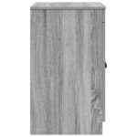 vidaXL Kúpeľňová skriňa Sivý Sonoma 54 x 41 x 70 cm Kompozitné drevo – Obrázok 5