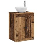 vidaXL Kúpeľňová skriňa Staré drevo 54 x 41 x 70 cm Kompozitné drevo – Obrázok 3