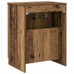 vidaXL Kúpeľňová skriňa Staré drevo 54 x 41 x 70 cm Kompozitné drevo – Obrázok 6