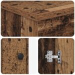 vidaXL Kúpeľňová skriňa Staré drevo 54 x 41 x 70 cm Kompozitné drevo – Obrázok 8