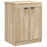 vidaXL Kúpeľňová skriňa Dub sonoma 54 x 41 x 70 cm Kompozitné drevo – Obrázok 2