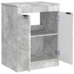 vidaXL Kúpeľňová skriňa Betónovo sivá 54 x 41 x 70 cm Kompozitné drevo – Obrázok 4