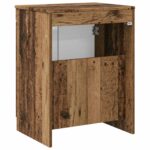 vidaXL Kúpeľňová skriňa Staré drevo 54 x 41 x 70 cm Kompozitné drevo – Obrázok 6