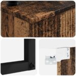 vidaXL Nástenné umývadlo Staré drevo 53 x 35 x 39 cm Kompozitné drevo – Obrázok 6