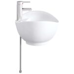 vidaXL Umývadlo do kúpeľne Chróm 59 x 35 x 21 cm Kov – Obrázok 4