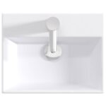 vidaXL Umývadlo do kúpeľne Chróm 39 x 30,5 x 12,5 cm Kov – Obrázok 7