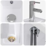 vidaXL Umývadlo do kúpeľne Chróm 40,5 x 22,5 x 11,5 cm Kov – Obrázok 8