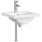 vidaXL Umývadlo do kúpeľne Chróm 42 x 40 x 16,5 cm Kov – Obrázok 2