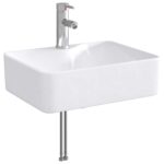 vidaXL Umývadlo do kúpeľne Chróm 48,5 x 37,5 x 13 cm Kov – Obrázok 2
