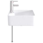 vidaXL Umývadlo do kúpeľne Chróm 48,5 x 37,5 x 13 cm Kov – Obrázok 5