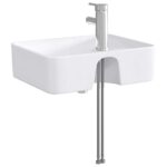 vidaXL Umývadlo do kúpeľne Chróm 48,5 x 37,5 x 13 cm Kov – Obrázok 6