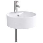 vidaXL Umývadlo do kúpeľne Chróm 40,5 x 40,5 x 15 cm Kov – Obrázok 2