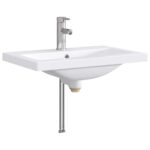 vidaXL Umývadlo do kúpeľne Chróm 61 x 40 x 16,5 cm Kov – Obrázok 2
