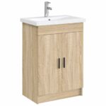 vidaXL Umývadlo do kúpeľne Chróm 61 x 40 x 16,5 cm Kov – Obrázok 3