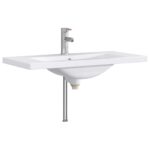 vidaXL Umývadlo do kúpeľne Chróm 81 x 40 x 17,5 cm Kov – Obrázok 2