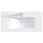 vidaXL Umývadlo do kúpeľne Chróm 81 x 40 x 17,5 cm Kov – Obrázok 7