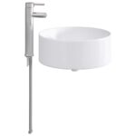vidaXL Umývadlo do kúpeľne Chróm 40,5 x 40,5 x 15,5 cm Kov – Obrázok 2