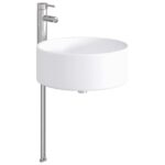 vidaXL Umývadlo do kúpeľne Chróm 40,5 x 40,5 x 15,5 cm Kov – Obrázok 4