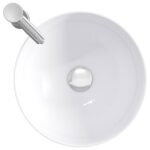 vidaXL Umývadlo do kúpeľne Chróm 35,5 x 35,5 x 14,5 cm Kov – Obrázok 7