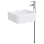 vidaXL Umývadlo do kúpeľne Chróm 49 x 37 x 14 cm Kov – Obrázok 2